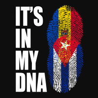 Cuban And Moldovan Mix Dna Heritage Flag Premium T Shirt Crop Top | Artistshot