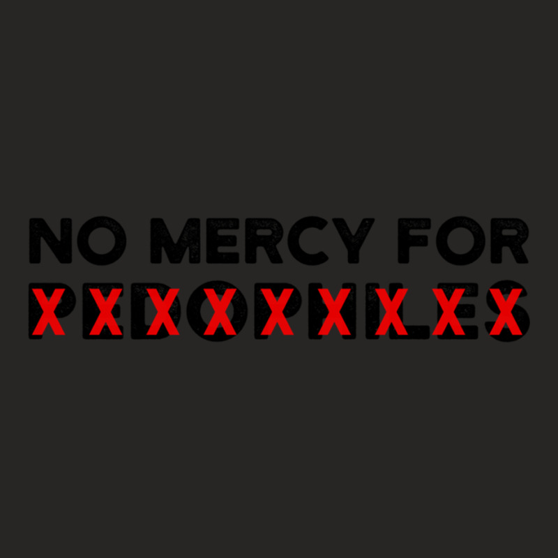 No Mercy For Pedophiles Saveourchildren Ladies Fitted T-Shirt by cm-arts | Artistshot