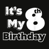 I´m Eight Years Old And It´s My 8th Birthday Scorecard Crop Tee | Artistshot