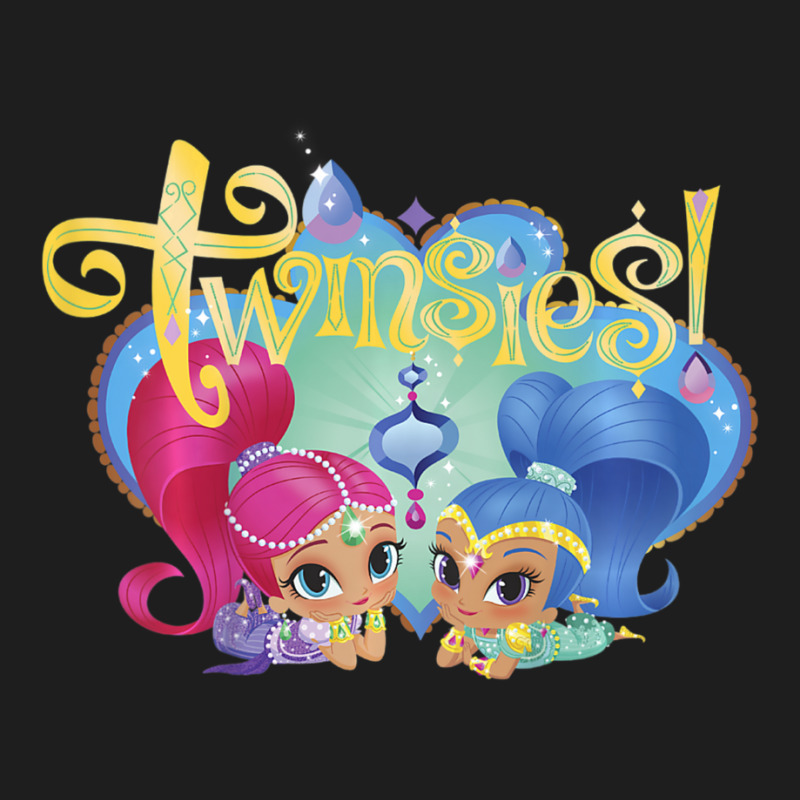 Kids Shimmer And Shine Twinsies Framed Portrait Classic T-shirt | Artistshot