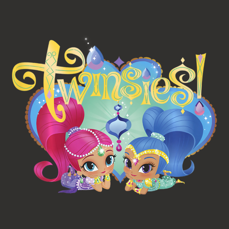 Kids Shimmer And Shine Twinsies Framed Portrait Champion Hoodie | Artistshot