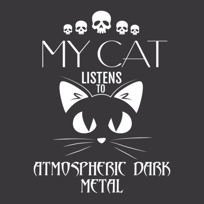 My Cat Listens To Atmospheric Dark Metal Ladies Curvy T-Shirt by cm-arts | Artistshot