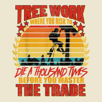 Lumberjack Tree Work Die 1000 Times Arborist Tree Surgeon T Shirt Cropped Hoodie | Artistshot