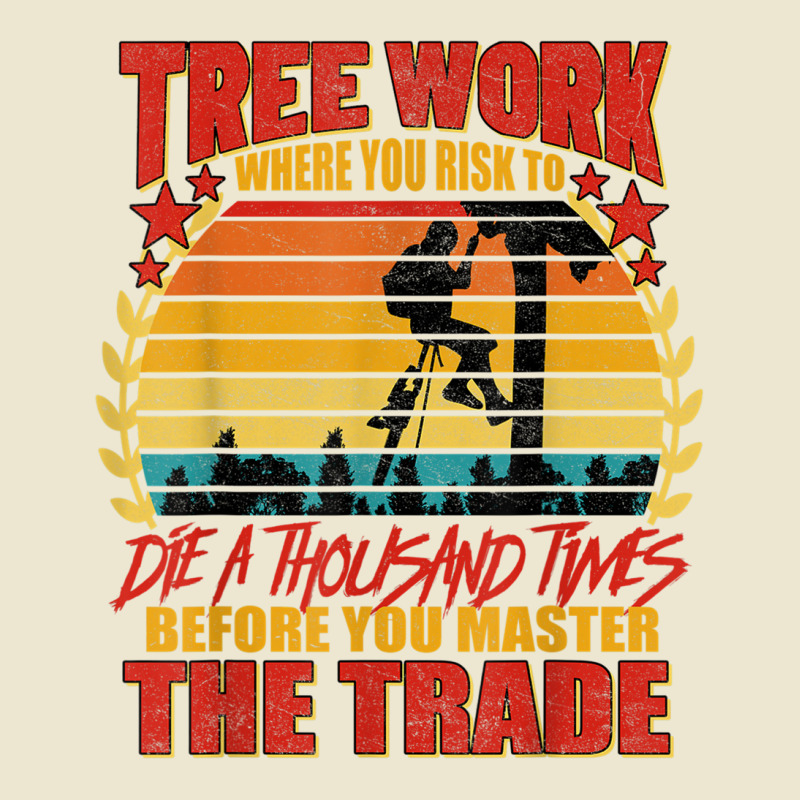 Lumberjack Tree Work Die 1000 Times Arborist Tree Surgeon T Shirt Cropped Hoodie by vacheu | Artistshot