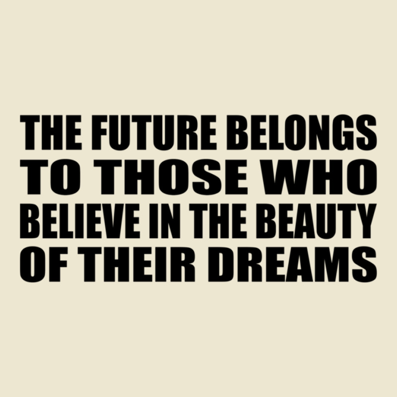 The Future Belongs To Those Who Believe In The Beauty Of Their Dreams Cropped Hoodie by DAVIDCROWDER | Artistshot