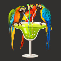 Womens Parrots Drinking Margarita On Summer Vacation Birds V-neck Champion Hoodie | Artistshot