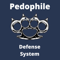 Pedophile Defense System Ladies Denim Jacket | Artistshot