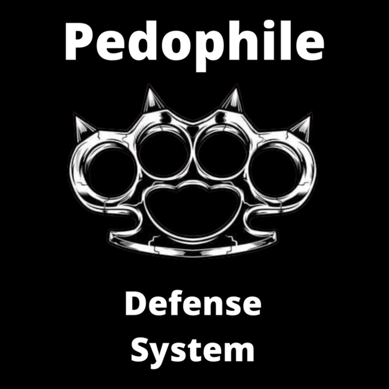 Pedophile Defense System Maternity Scoop Neck T-shirt by cm-arts | Artistshot