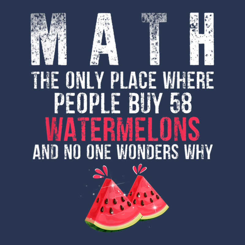 Funny Math And Watermelons Mathematics Calculation Numbers T Shirt Ladies Denim Jacket by cm-arts | Artistshot