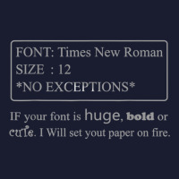 If Your Font Is Huge Bold Or Cute Font Times New Roman T Shirt Women's V-neck T-shirt | Artistshot