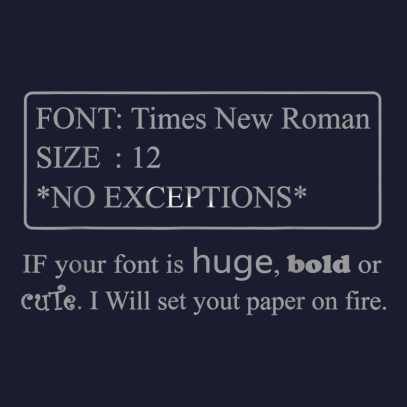 If Your Font Is Huge Bold Or Cute Font Times New Roman T Shirt Women's V-Neck T-Shirt by cm-arts | Artistshot