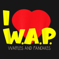 I (heart) W.a.p.   Song Parody   I Heart Pancakes & Waffles T Shirt Medium-length Apron | Artistshot