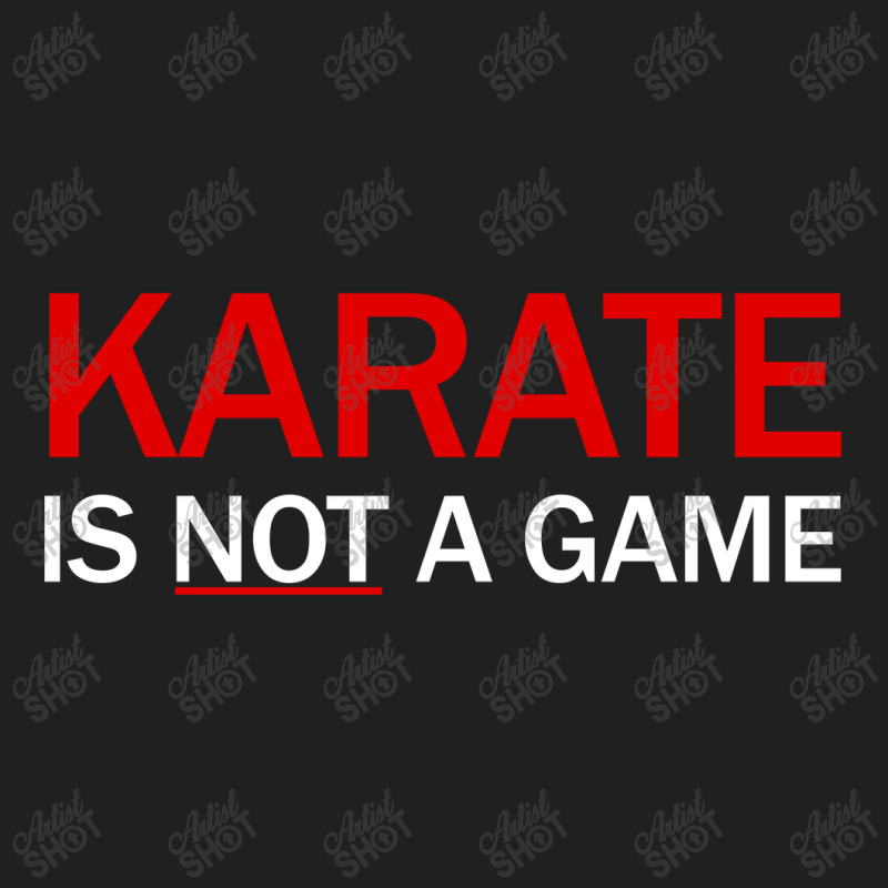 Karate Is Not A Game Ladies Polo Shirt by Palm Hills | Artistshot