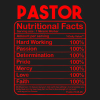 Funny Pastor Appreciation Gift For Men Women Cool Preacher T Shirt Classic T-shirt | Artistshot