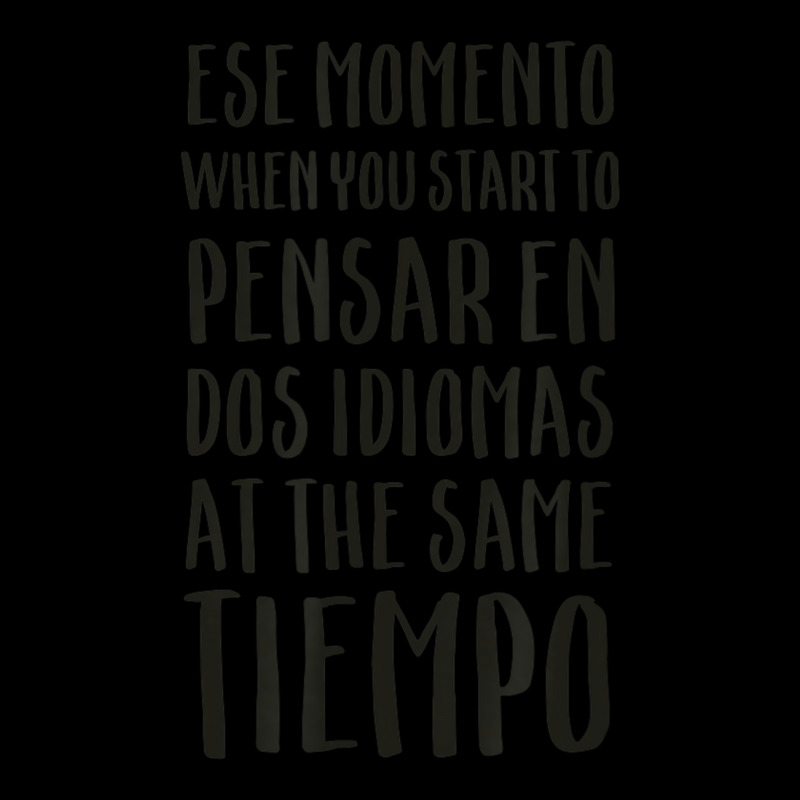 Ese Momento When I Speak Spanish Spanglish Quotes Youth Hoodie by cm-arts | Artistshot