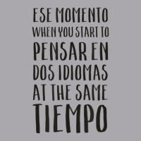 Ese Momento When I Speak Spanish Spanglish Quotes Youth 3/4 Sleeve | Artistshot