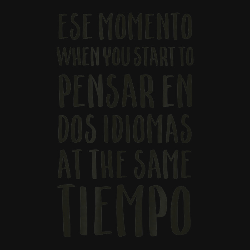 Ese Momento When I Speak Spanish Spanglish Quotes Baby Bibs by cm-arts | Artistshot