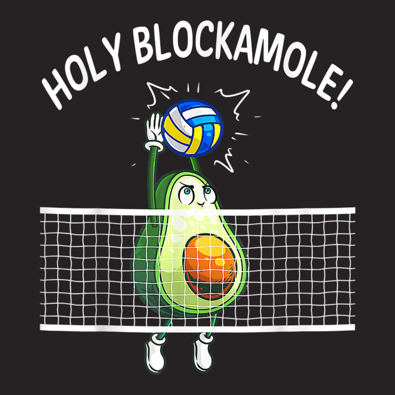 Holy Blockamole Volleyball Shirt Player Blocker Avocado T Shirt Vintage Cap by cm-arts | Artistshot