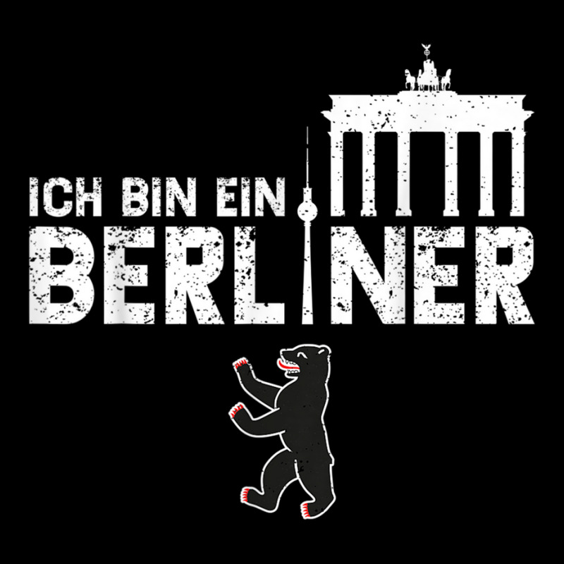 Ich Bin Ein Berliner   Germany T Shirt Adjustable Cap | Artistshot