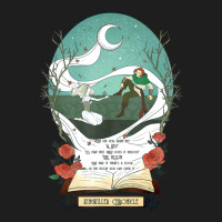 Fantasy Kingkiller Chronicle Auri And Kvothe Moon Key Quote Classic T-shirt | Artistshot