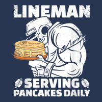 Lineman Serving Pancakes Daily Football Offensive Lineman T Shirt Men Denim Jacket | Artistshot