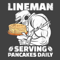 Lineman Serving Pancakes Daily Football Offensive Lineman T Shirt Vintage T-shirt | Artistshot