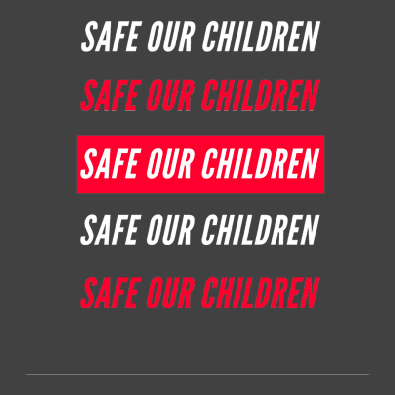 Safe Our Children Vintage T-Shirt by cm-arts | Artistshot