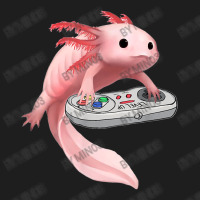 Axolotl Fish Playing Video Game-ldxdk Classic T-shirt | Artistshot