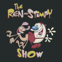 Ren And Stimpy Classic Show Title Women's Triblend Scoop T-shirt | Artistshot