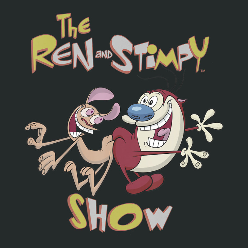 Ren And Stimpy Classic Show Title Women's Triblend Scoop T-shirt by cm-arts | Artistshot