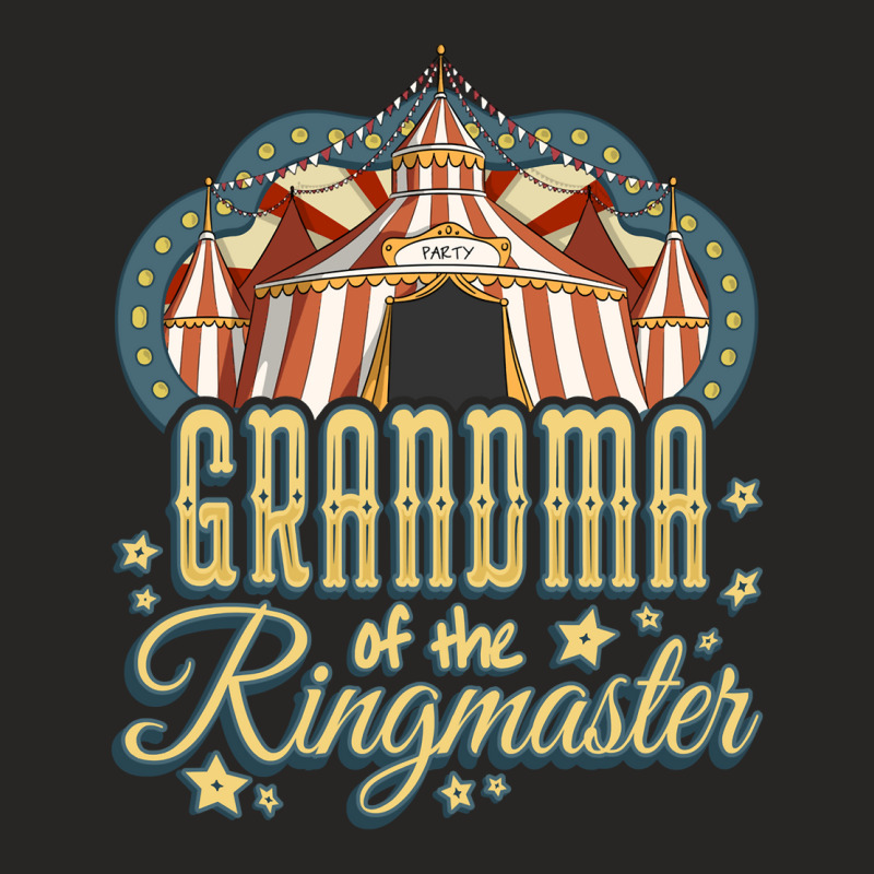 Grandma Of The Ringmaster   Kids Circus Theme B Day Party Long Sleeve Ladies Fitted T-Shirt by cm-arts | Artistshot