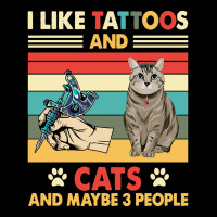 Cat T  Shirt Tattoos Cat Shirt I Like Tattoos And Cats Shirt Maybe 3 P Women's V-neck T-shirt | Artistshot