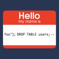 Hello My Name Is Sql Injection Men Denim Jacket | Artistshot