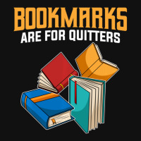 Book Lover Fans Quote I Bookmarks Are For Quitters Baby Beanies | Artistshot