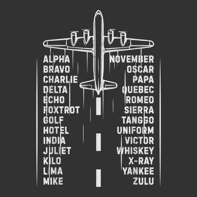 Phonetic Alphabet Pilot Airplane Aviation Vintage Gifts Men T Shirt Baby Bodysuit | Artistshot