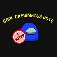 Cool Crewmates Vote Metal Print Horizontal | Artistshot