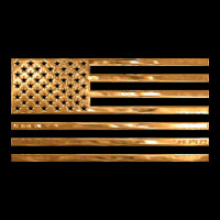 Copper Us Flag Lightweight Hoodie | Artistshot