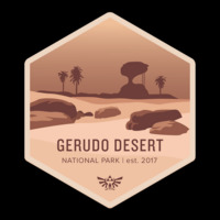 Pocket Tee Version - Gerudo Desert National Park Adjustable Cap | Artistshot