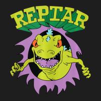 Reptar Attack Ripping Breaking Through Classic T-shirt | Artistshot