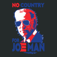 No Country For Job Biden Women's Triblend Scoop T-shirt | Artistshot