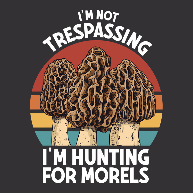 Hunting For Morels Foraging Mushroom Hunter Mycology Morels Pullover H Vintage Hoodie by cm-arts | Artistshot