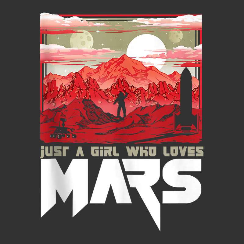 Just A Girl Who Loves Mars Vintage Martian Exploration Space Tank Top Baby Bodysuit | Artistshot