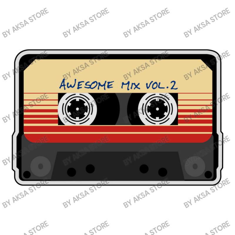 Awesome, Mixtape Vol 2 Cassette Retro V-neck Tee | Artistshot