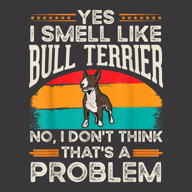 Bull Terrier Smell Miniature Bull Terrier Ladies Curvy T-Shirt by August | Artistshot