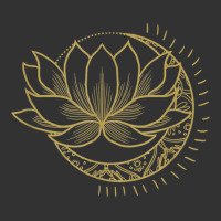 Minimal Crescent Moon Lotus Flower Space Yoga Meditation Art T Shirt Baby Bodysuit | Artistshot