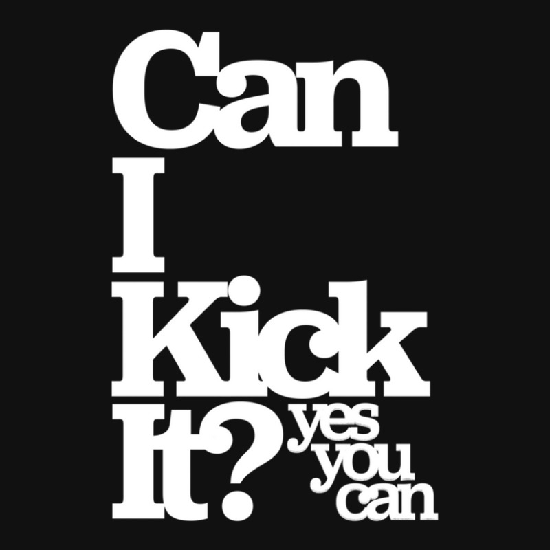 Can I Kick It Yes You Can! Great Gift For Old School Hiphop Heads Landscape Canvas Print | Artistshot