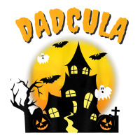 Dadcula Funny Dad Halloween Costume Spooky Season Scary Mens Sticker | Artistshot