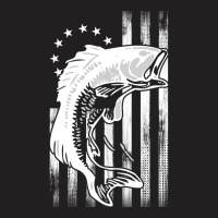 Cool Bass Fishing Betsy Ross Early American Flag For Fisherman T-shirt | Artistshot