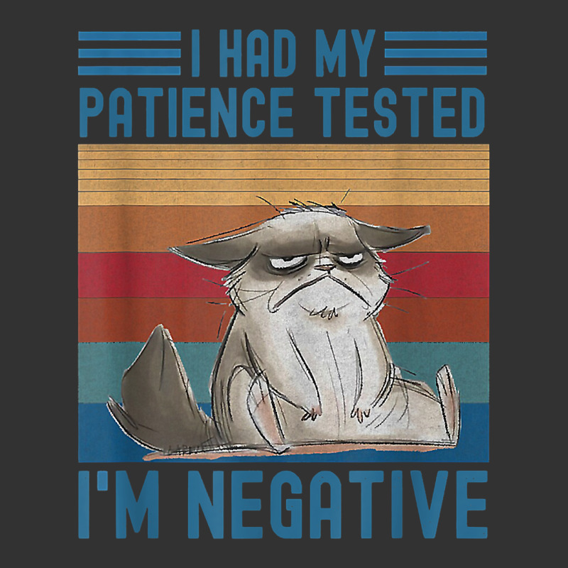 I Had My Patience Tested I Am Cat Negative Funny Vintage T Shirt Baby Bodysuit by cm-arts | Artistshot