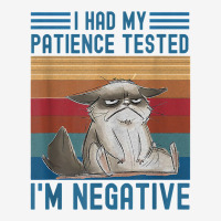 I Had My Patience Tested I Am Cat Negative Funny Vintage T Shirt Youth 3/4 Sleeve | Artistshot